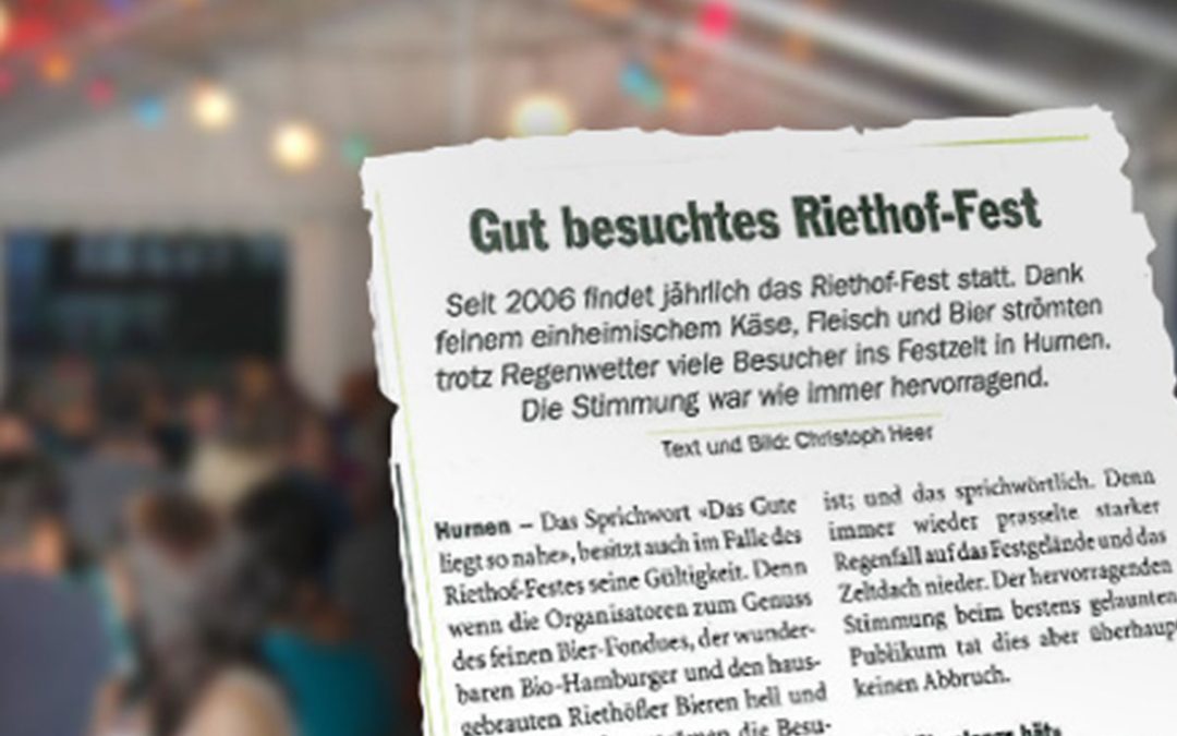 Riethof-Fest 2014
