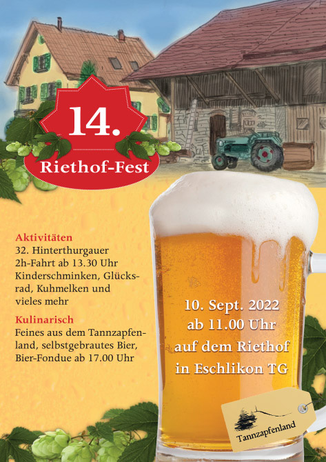 Riethof Fest 2022 Flyer