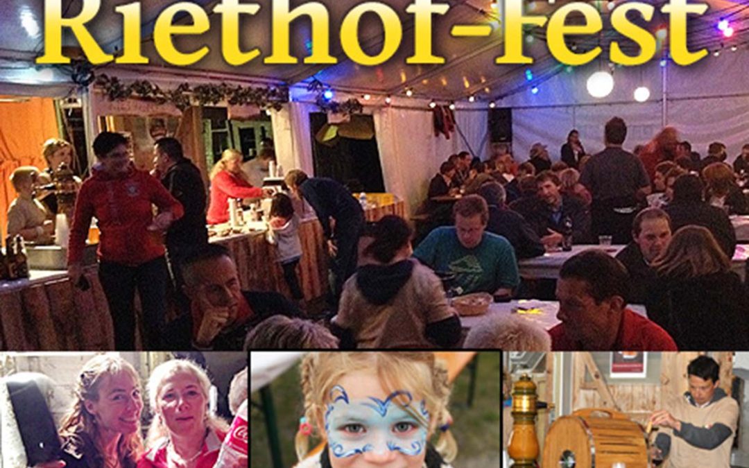 Vorbereitungen Riethof-Fest 2015